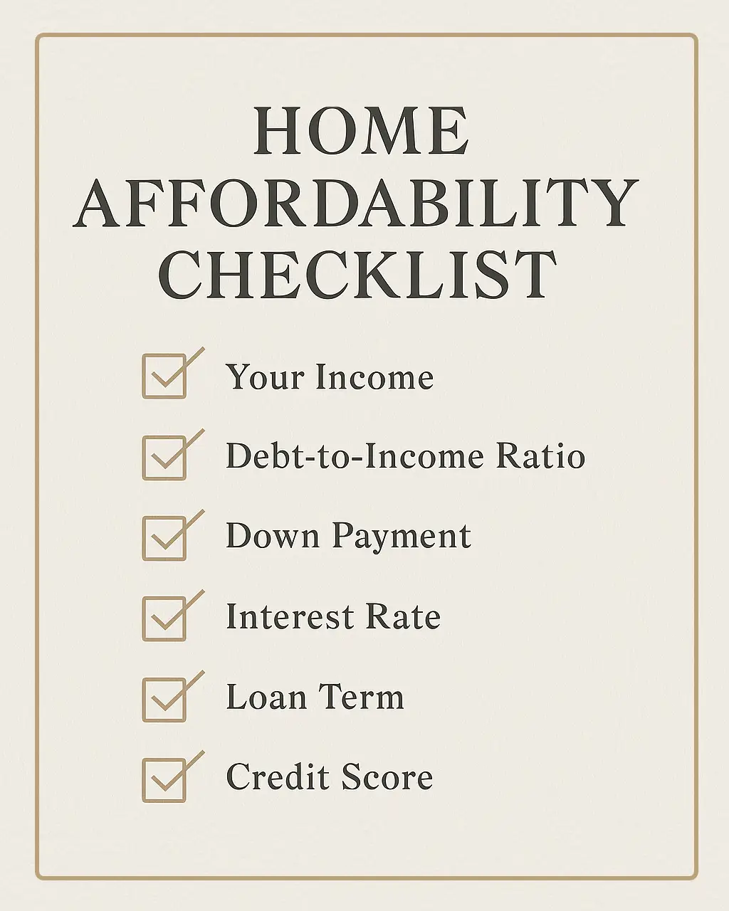 affordability_checklist